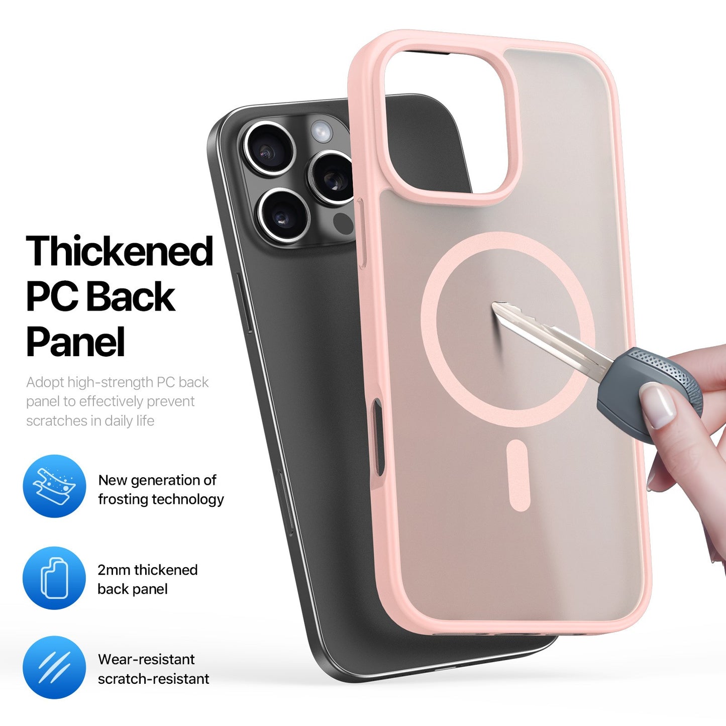 Dėklas Dux Ducis Yind Apple iPhone 16 Pro Max juodas