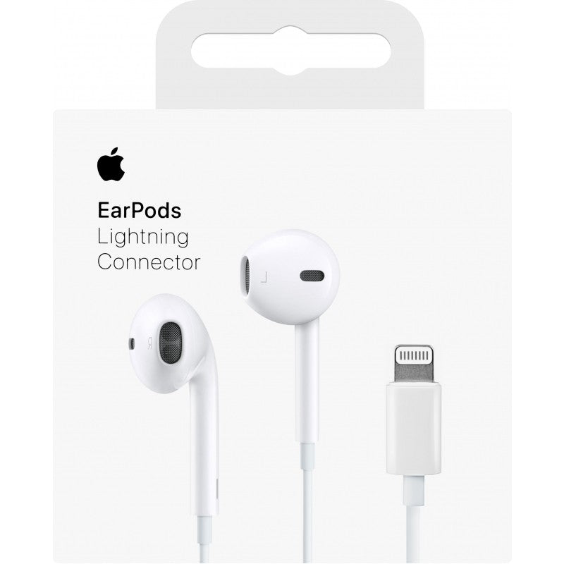 Ausinės Apple EarPods Lightning baltos MWTY3ZM/A