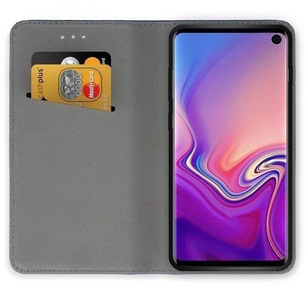 Dėklas Smart Magnet Xiaomi Redmi 14C/Redmi A4/Poco C75 juodas