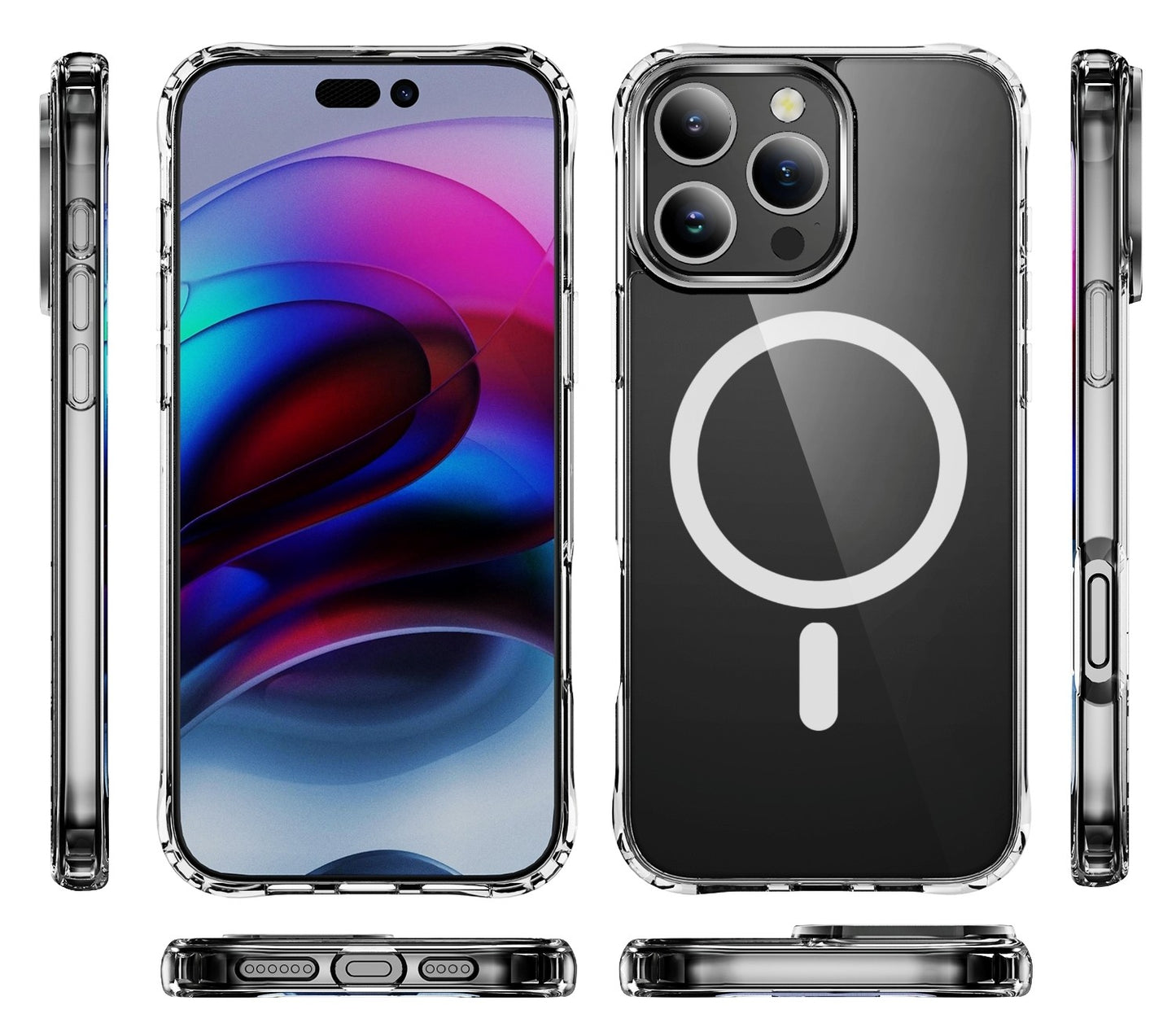 Dėklas Perfectionists Clear Mag Case Apple iPhone 16 Pro Max skaidrus