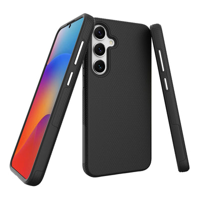 Dėklas Perfectionists Triangle Case Samsung A366 A36 5G juodas