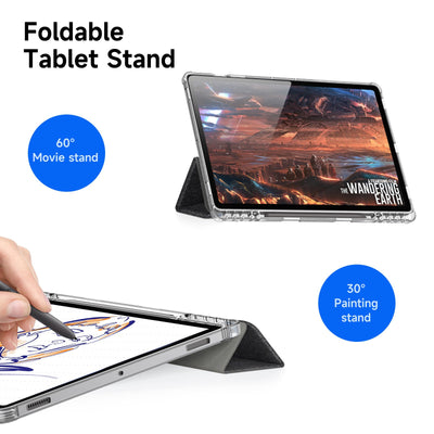 Dėklas Dux Ducis Unid Samsung X810/X816 Tab S9 Plus/X610/X616 Tab S9 FE Plus mėlynas