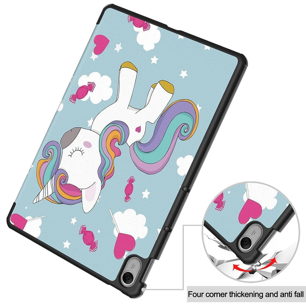 Dėklas Reach Smart Leather Samsung X210/X215/X216 Tab A9 Plus 11.0 unicorn