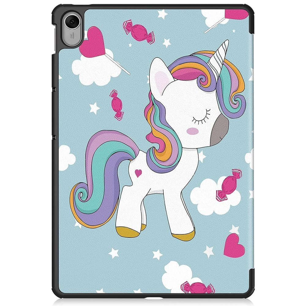 Dėklas Reach Smart Leather Samsung X210/X215/X216 Tab A9 Plus 11.0 unicorn