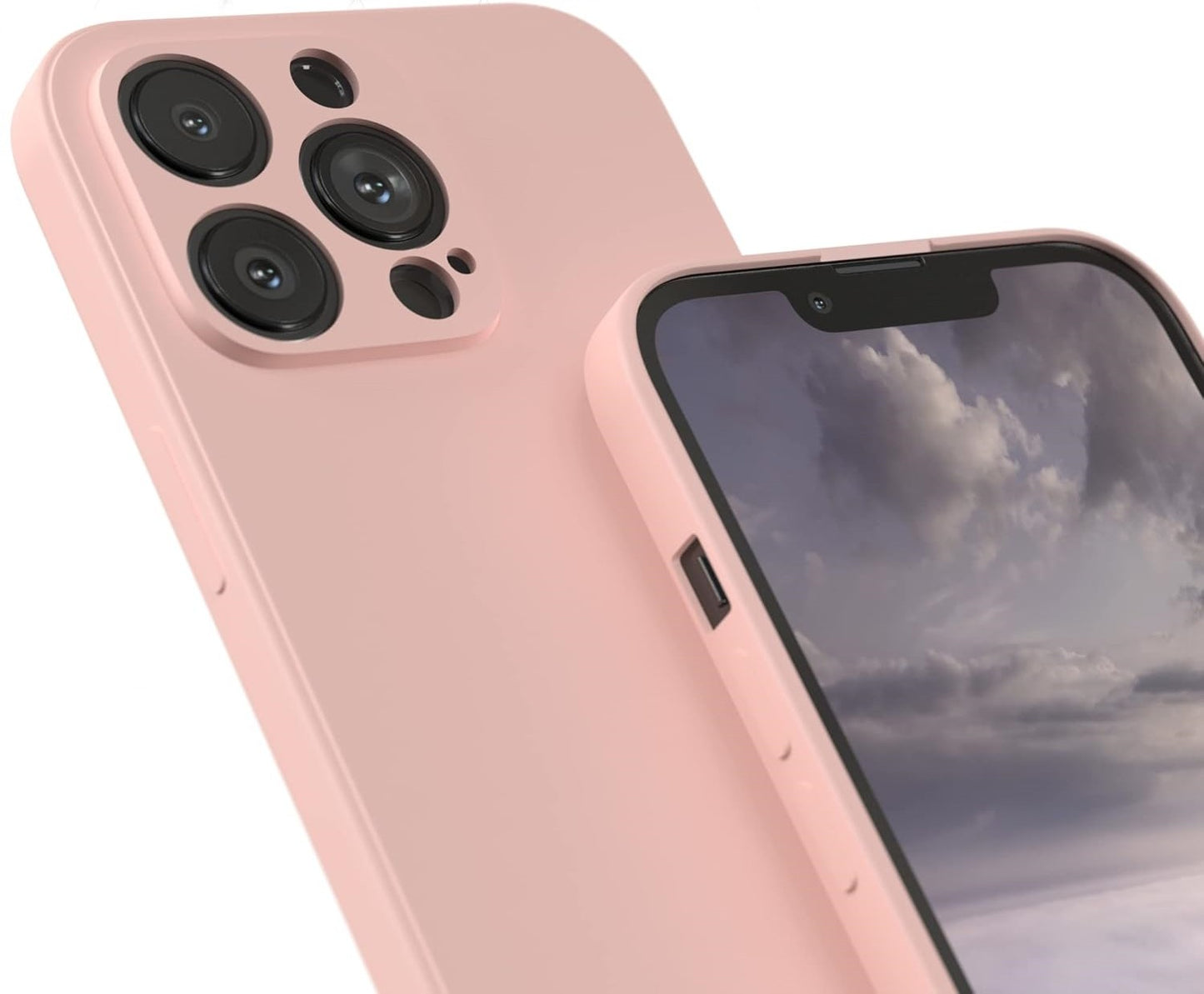 Dėklas Liquid Silicone 1.5mm Xiaomi Redmi Note 14 5G rožinis