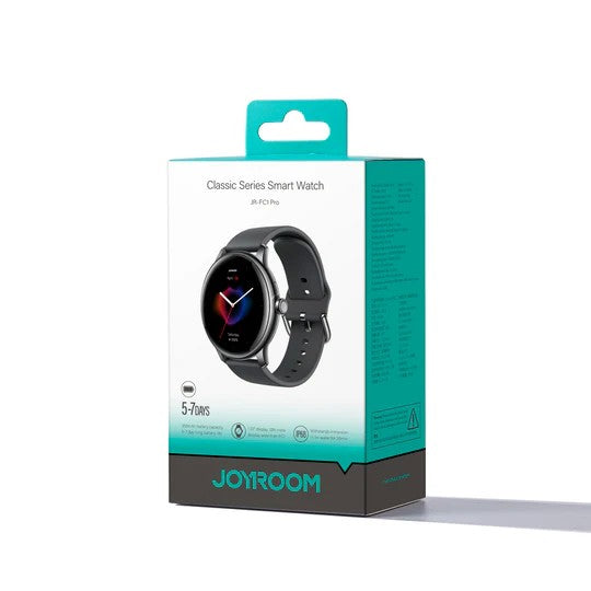 Išmanusis laikrodis Joyroom JR-FC1 Pro Classic Series Smart Watch (Make/Answer Call) Space Grey