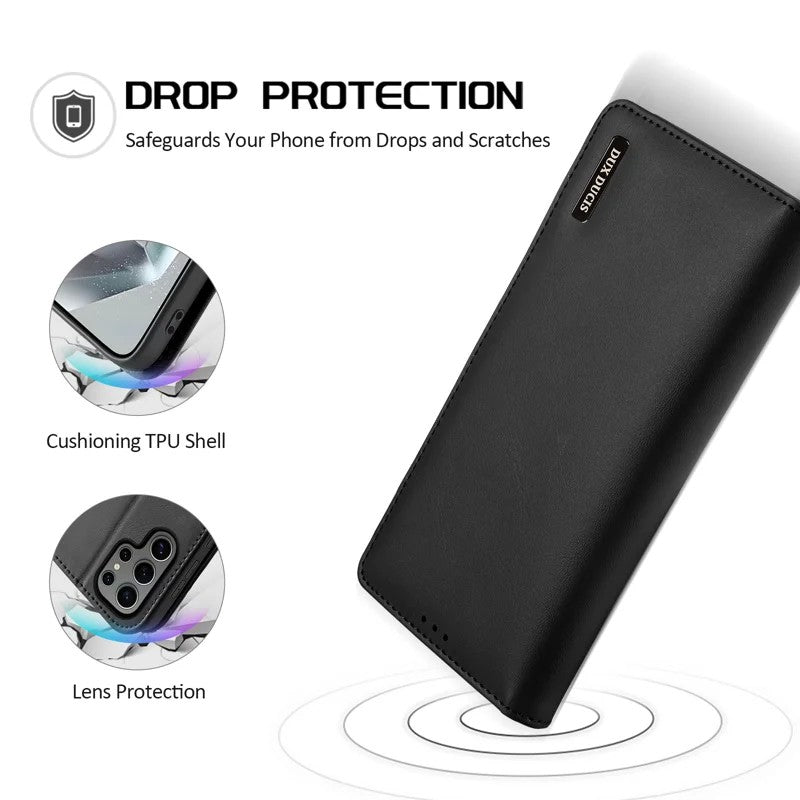 Dėklas Dux Ducis Hivo skirtas Samsung S938 S25 Ultra juodas