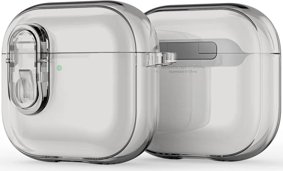 Dėklas Dux Ducis PECL Apple AirPods 4 pilkas