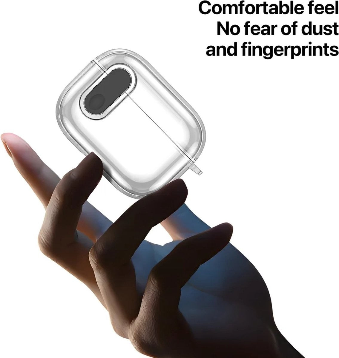 Dėklas Dux Ducis PECL Apple AirPods 4 skaidrus