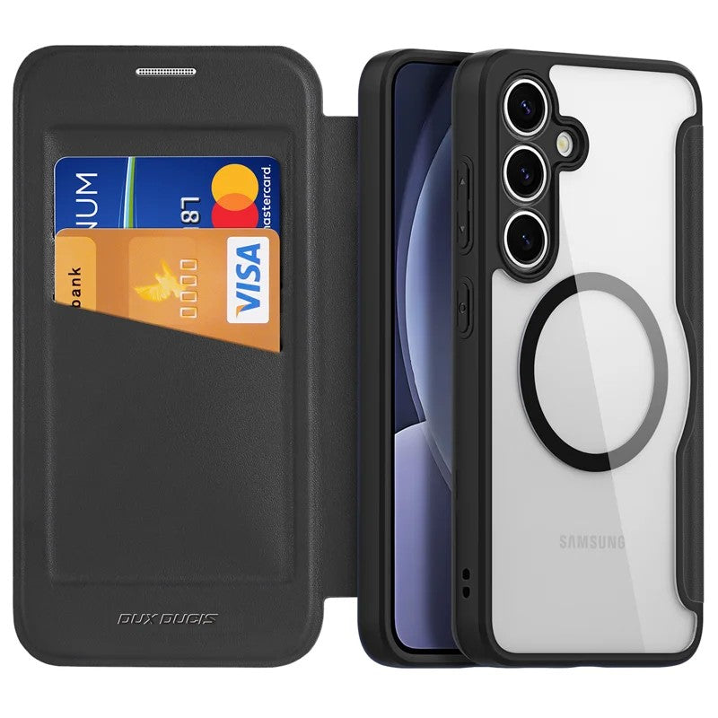 Dėklas Dux Ducis Skin X Pro skirtas Samsung S936 S25 Plus juodas