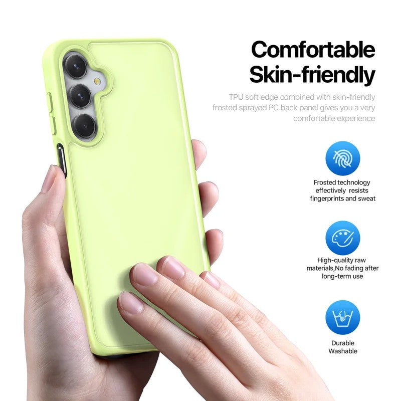 Dėklas Dux Ducis Yind skirtas Samsung A165 A16 4G/A166 A16 5G žalias