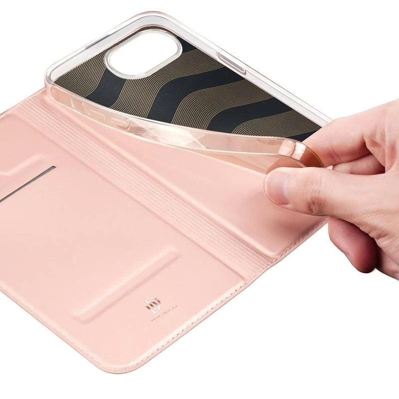 Dėklas Dux Ducis Skin Pro Apple iPhone 16e rožinio aukso