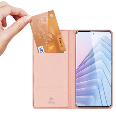 Dėklas Dux Ducis Skin Pro Xiaomi Redmi Note 14 5G rožinio aukso