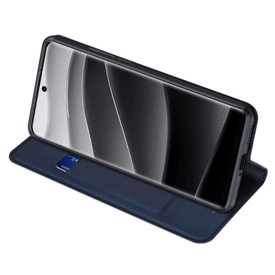 Dėklas Dux Ducis Skin Pro Xiaomi Redmi Note 14 Pro 5G/Poco X7 tamsiai mėlynas
