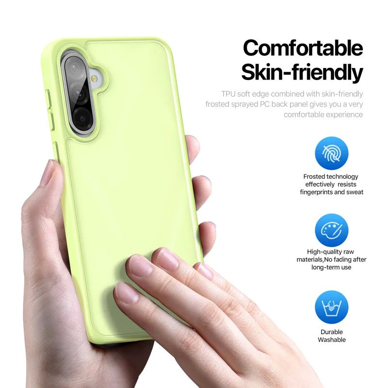 Dėklas Dux Ducis Yind skirtas Samsung A366 A36 5G/A566 A56 5G žalias