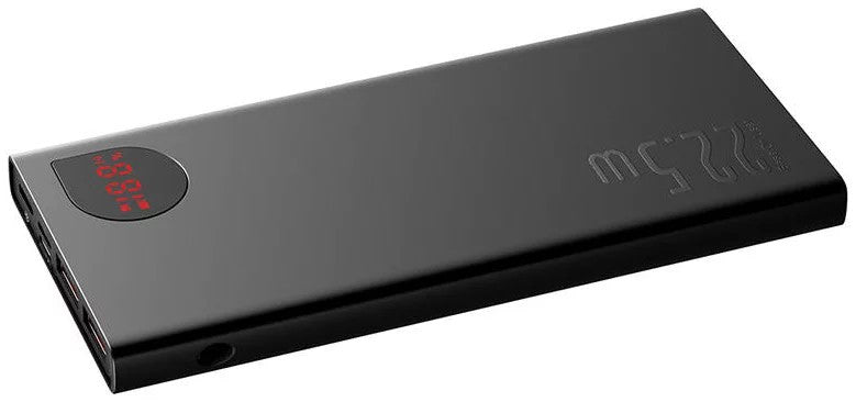 Išorinė baterija Power Bank Baseus Adaman 22.5W 10000mAh juoda PPAD070001
