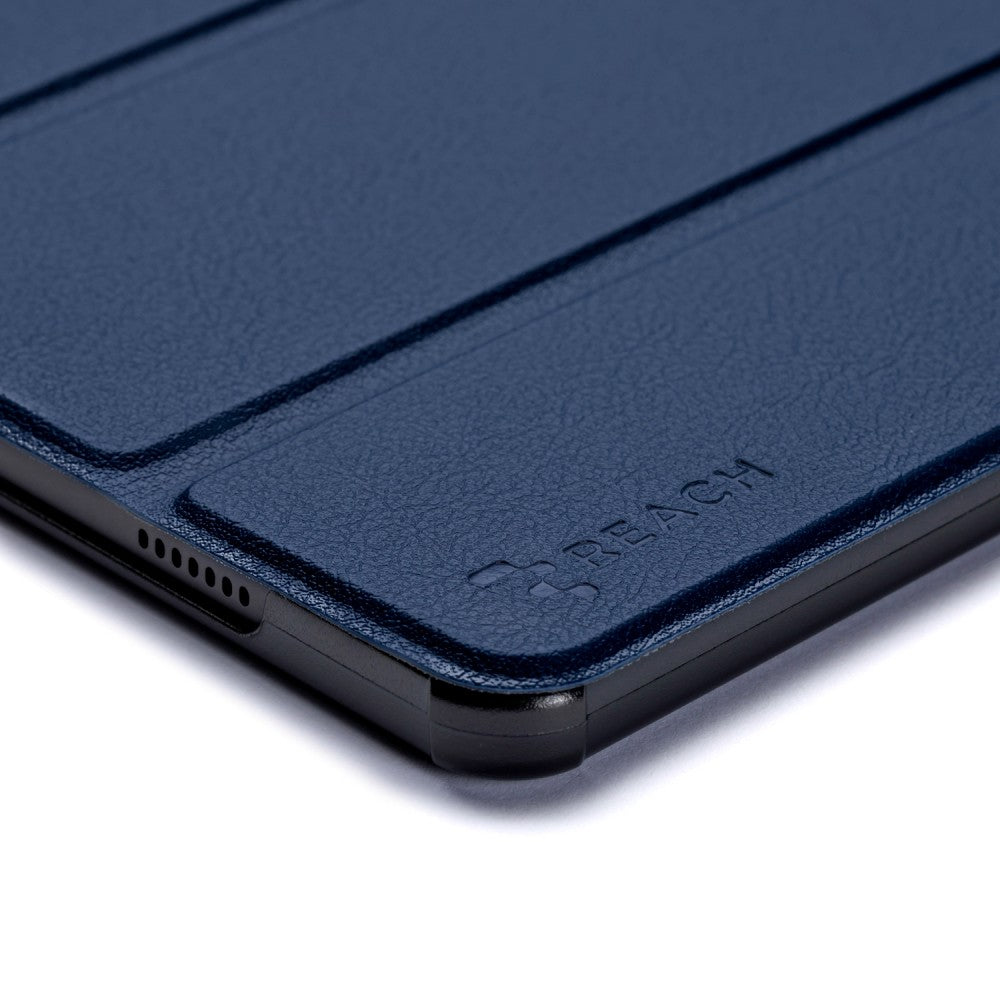 Dėklas Reach Smart Leather Xiaomi Redmi Pad 2 11.0 tamsiai mėlynas