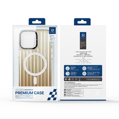Dėklas Dux Ducis Zest Apple iPhone 16 Pro Max Gradient Desert Gold