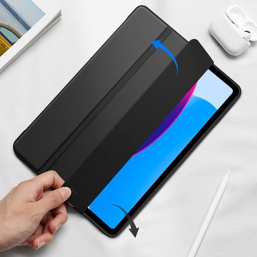 Dėklas Tech-Protect SmartCase Apple iPad 10.9 2022/iPad 11 2025 juodas