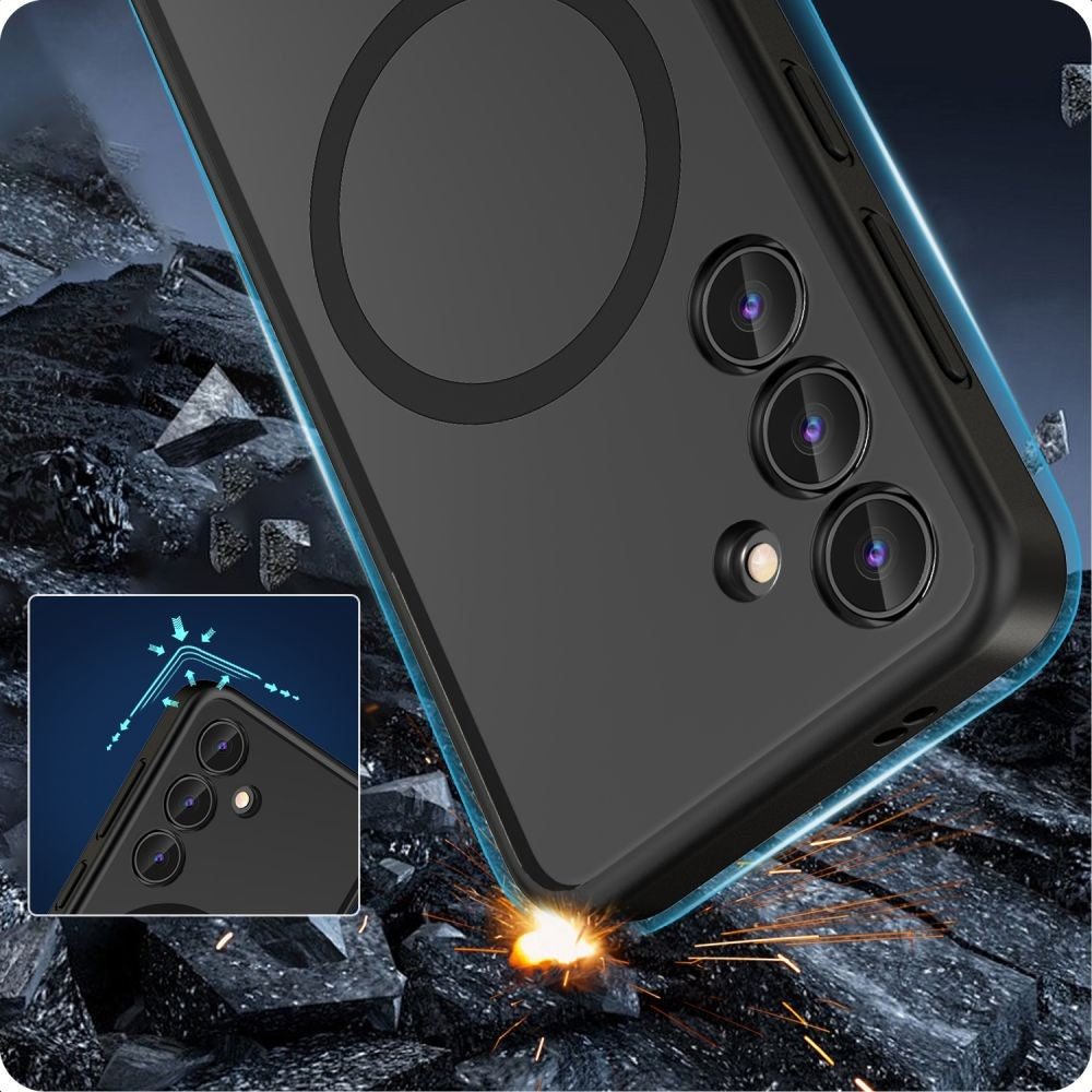 Dėklas Reach Matte MagSafe Google Pixel 10/10 Pro juodas