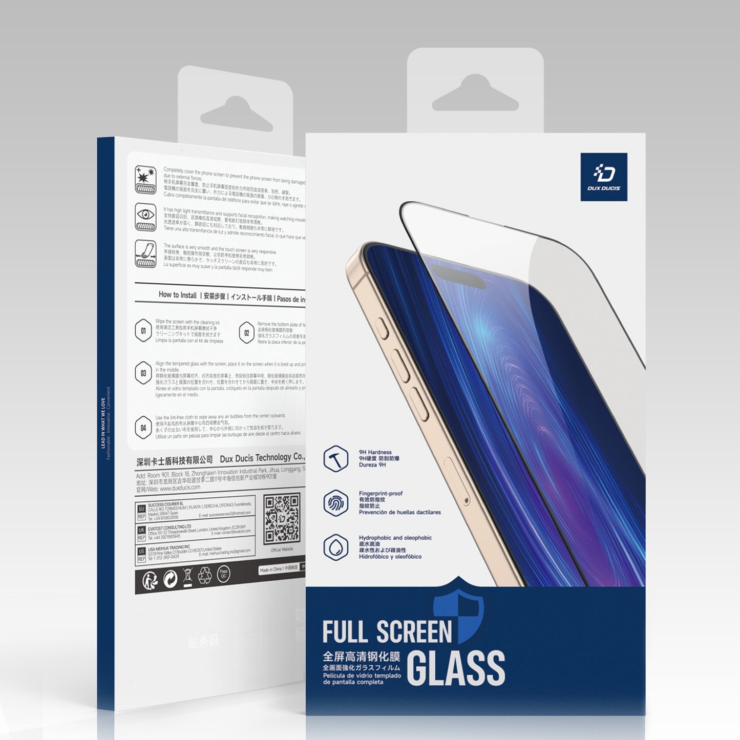 LCD apsauginis stikliukas Dux Ducis 10D Nothing CMF Phone 2 Pro juodas