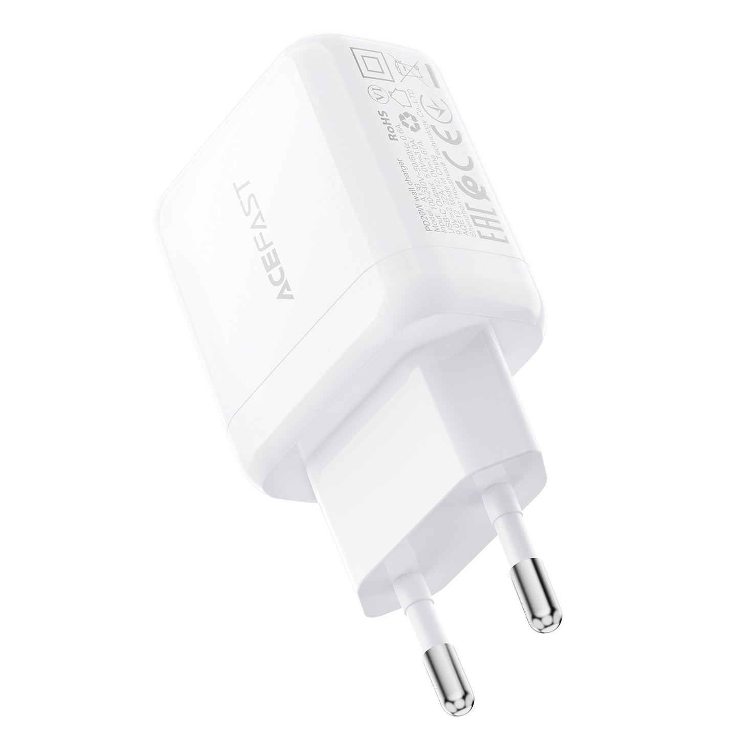 Įkroviklis Acefast A130 20W USB-C baltas