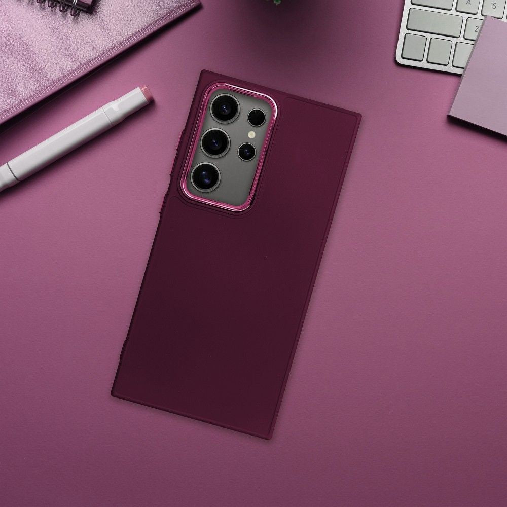Dėklas FRAME Xiaomi Redmi 15C 4G violetinis
