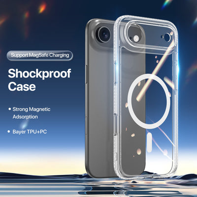 Dėklas Dux Ducis Clin Magsafe Apple iPhone 17 Air skaidrus