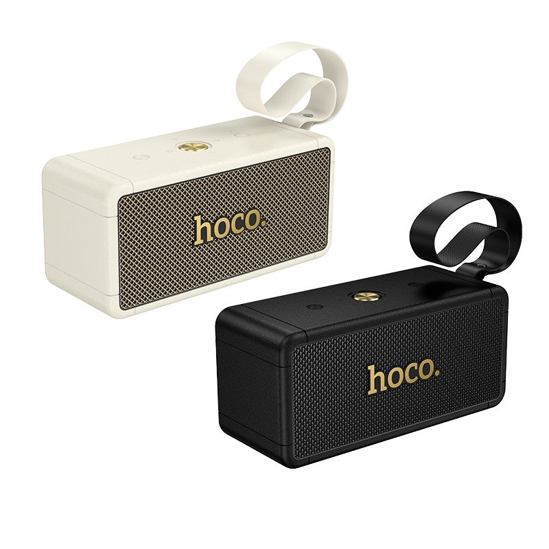 Bluetooth nešiojamas garsiakalbis Hoco HT1 Max baltas