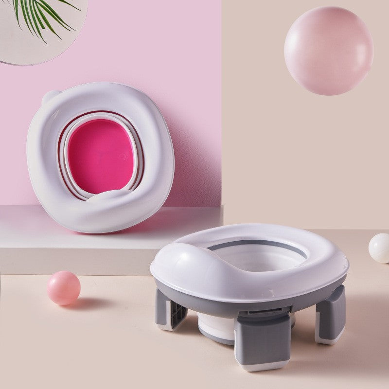 Kelioninis puodukas vaikams Reach Portable Potty 3in1 baltas/pilkas