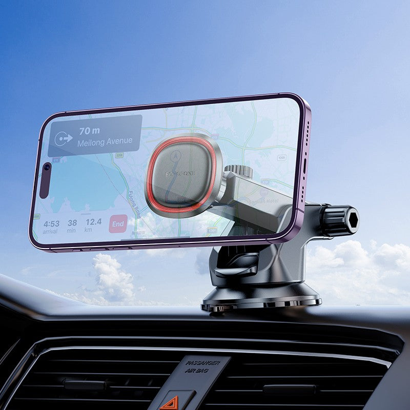 Automobilinis telefono laikiklis Borofone BH125 (dashboard) juodas