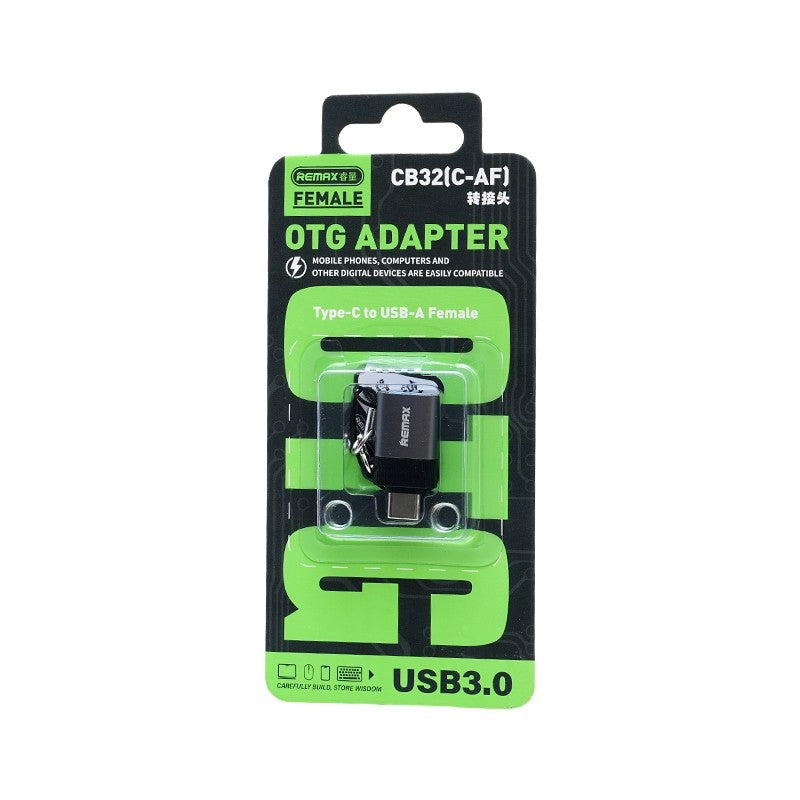 Adapteris Remax CB32 USB-C to USB-A OTG