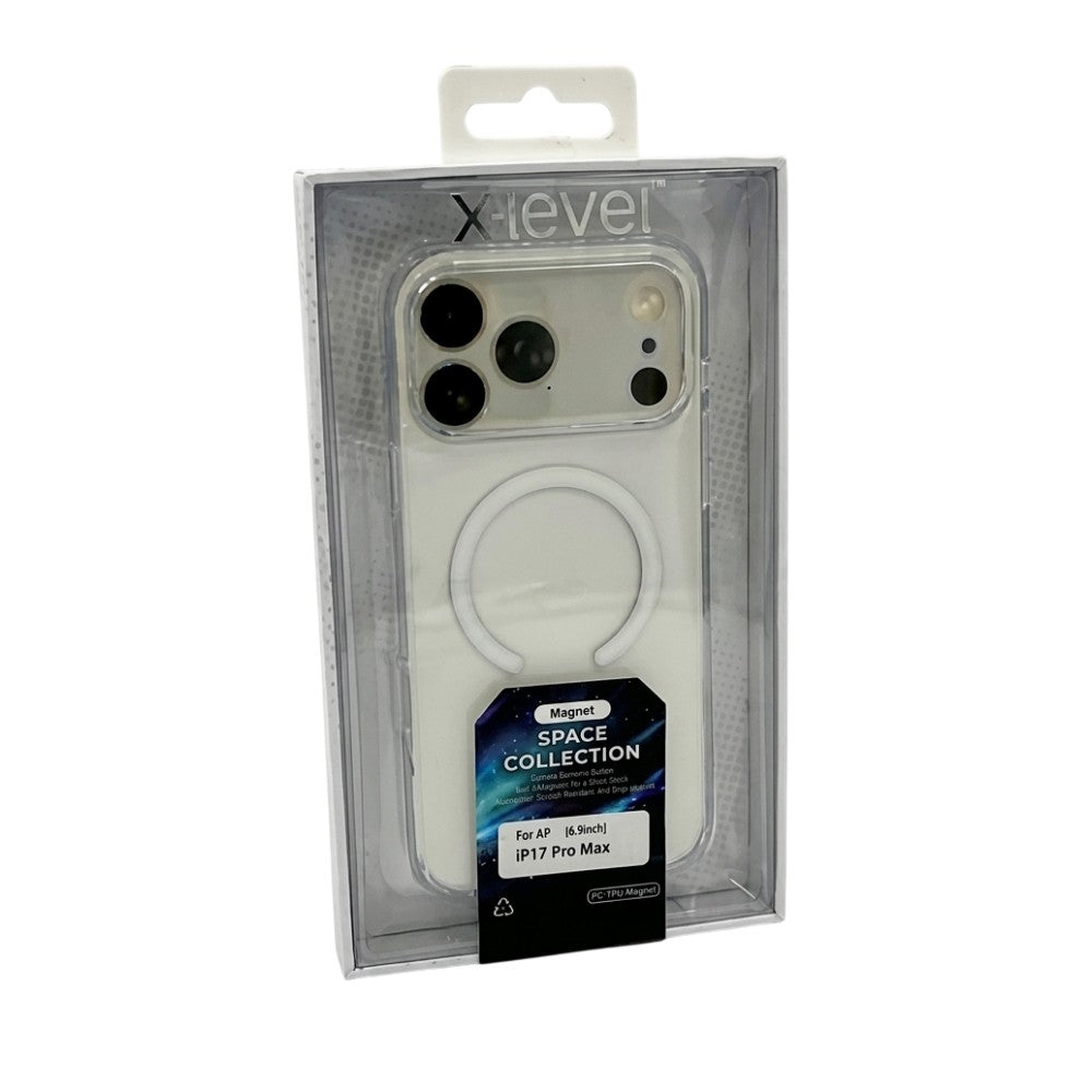 Dėklas X-Level Space II MagSafe Apple iPhone 16 skaidrus