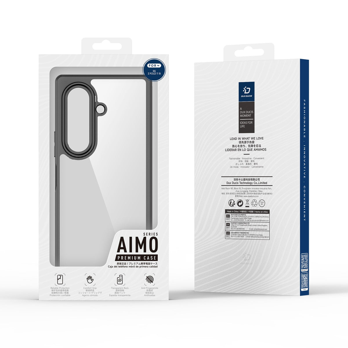 Dėklas Dux Ducis Aimo Samsung F976 Z Fold8 Ultra