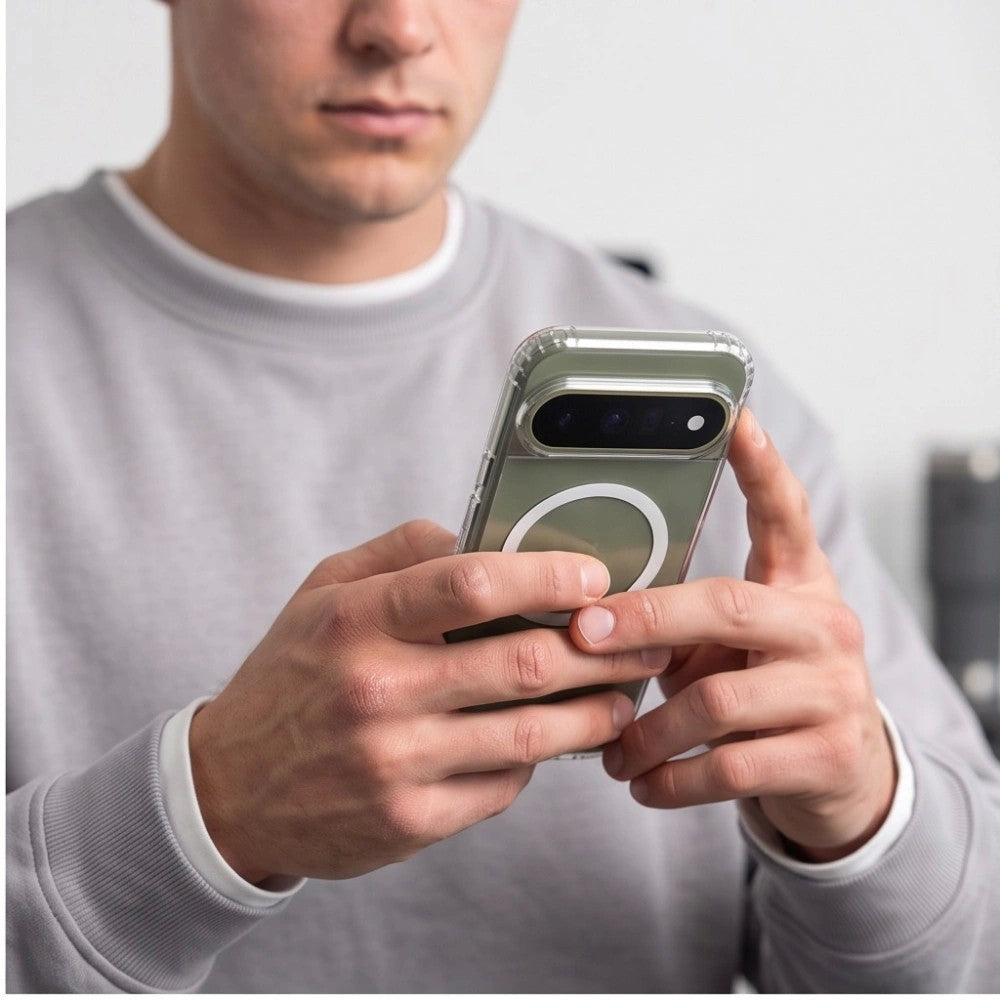 Dėklas Tech-Protect Flexair Hybrid MagSafe Google Pixel 11/11 Pro skaidrus