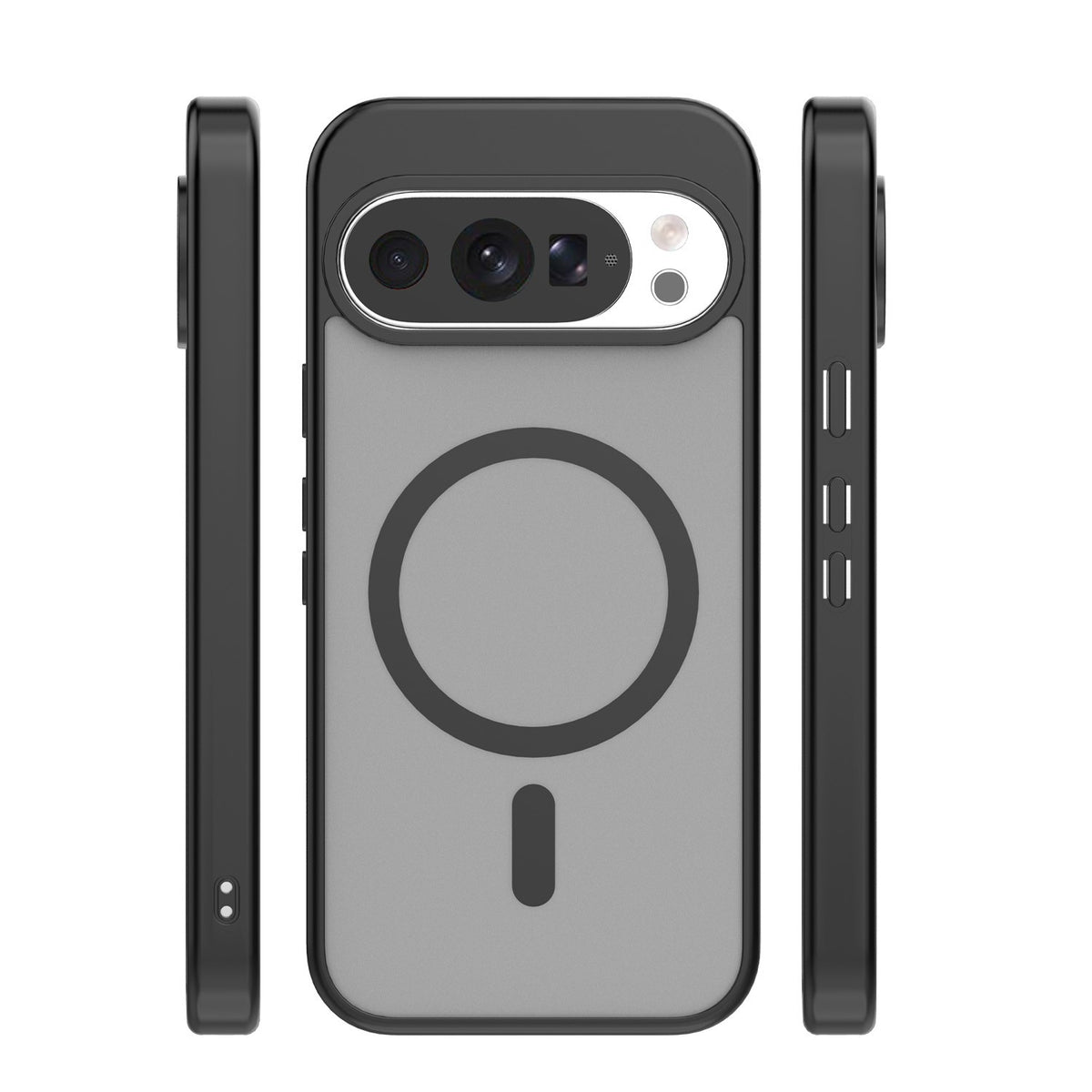 Dėklas Matte MagSafe Google Pixel 10/10 Pro juodas