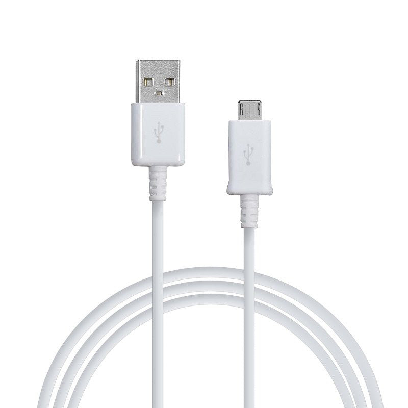 USB kabelis ORG Samsung i9500 S4/N7100 Note 2 microUSB (ECB-DU4EWE) 1.5m baltas