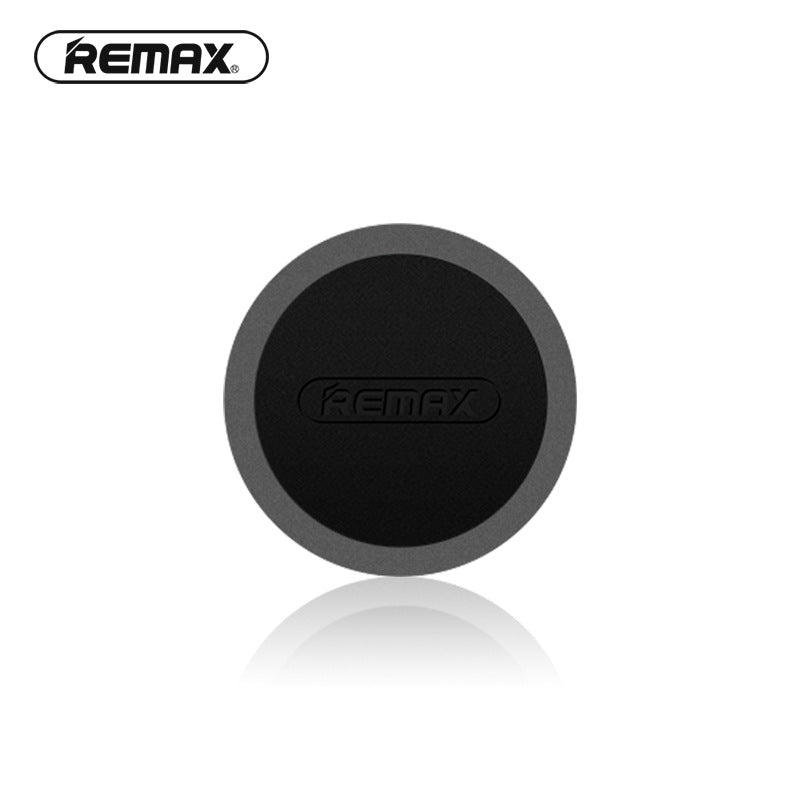 Automobilinis telefono laikiklis Remax RM-30, klijuojamas, magnetinis, juodas
