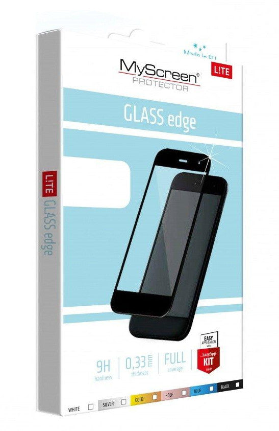 LCD apsauginis stikliukas MyScreen Lite Edge Full Glue Apple iPhone XR/11 juodas