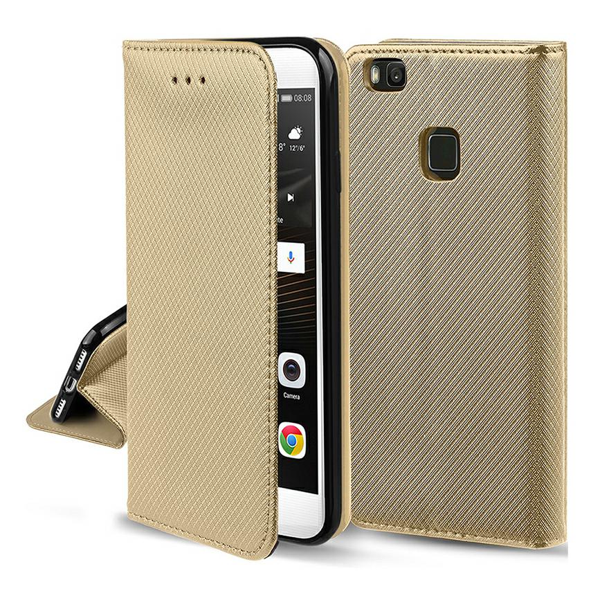 Dėklas Smart Magnet Apple iPhone 12 mini auksinis