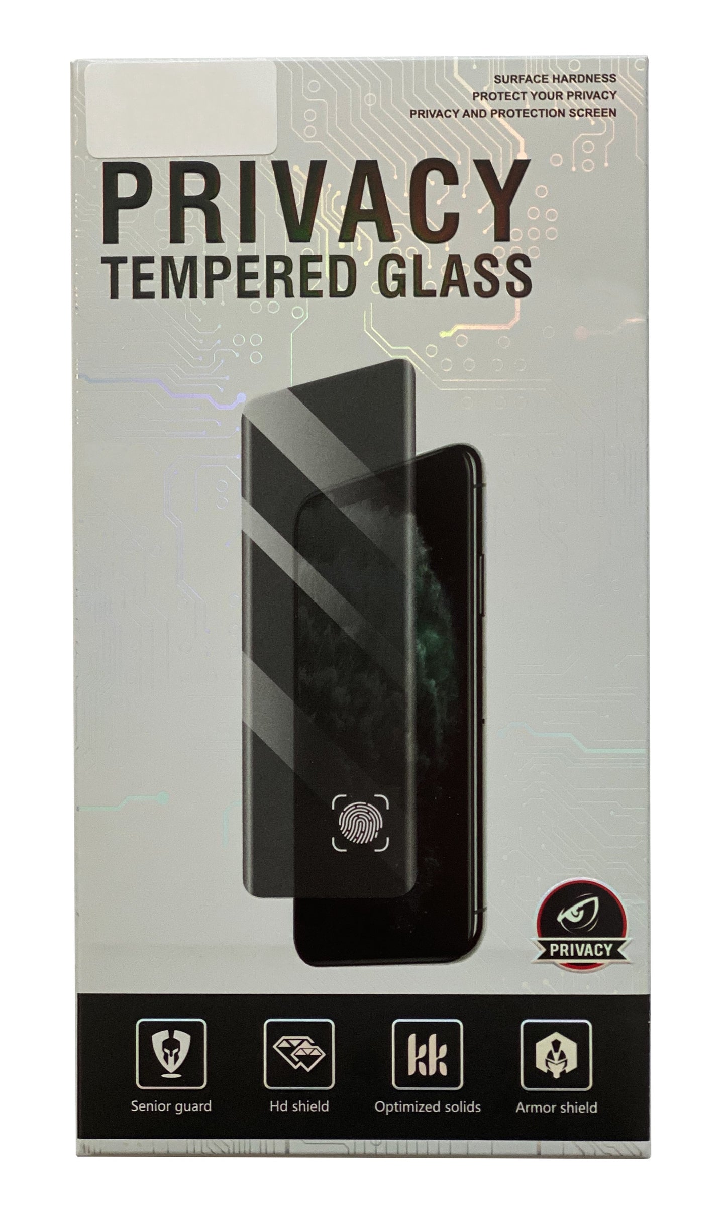 LCD apsauginis stikliukas Full Privacy Apple iPhone 12 Pro Max juodas