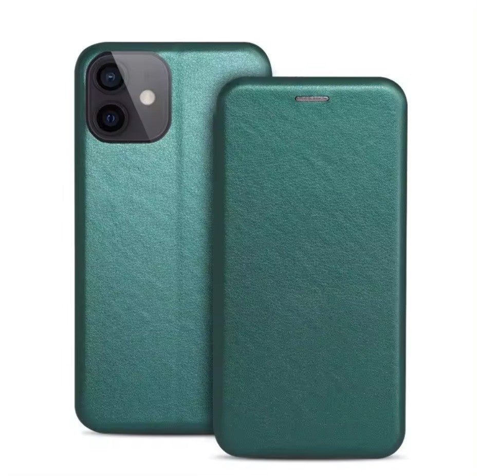 Dėklas Book Elegance Samsung A336 A33 5G tamsiai žalias