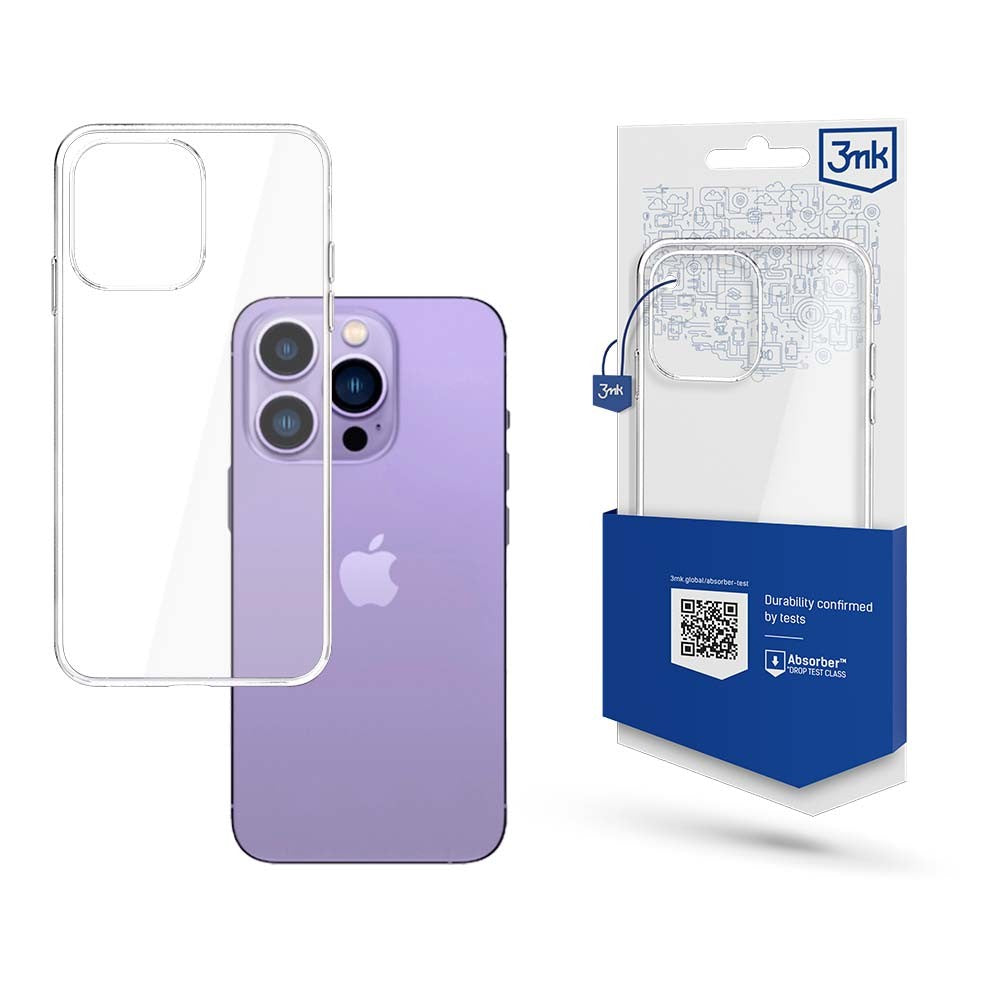 Dėklas 3mk Clear Case 1,2mm Apple iPhone 14 Pro Max