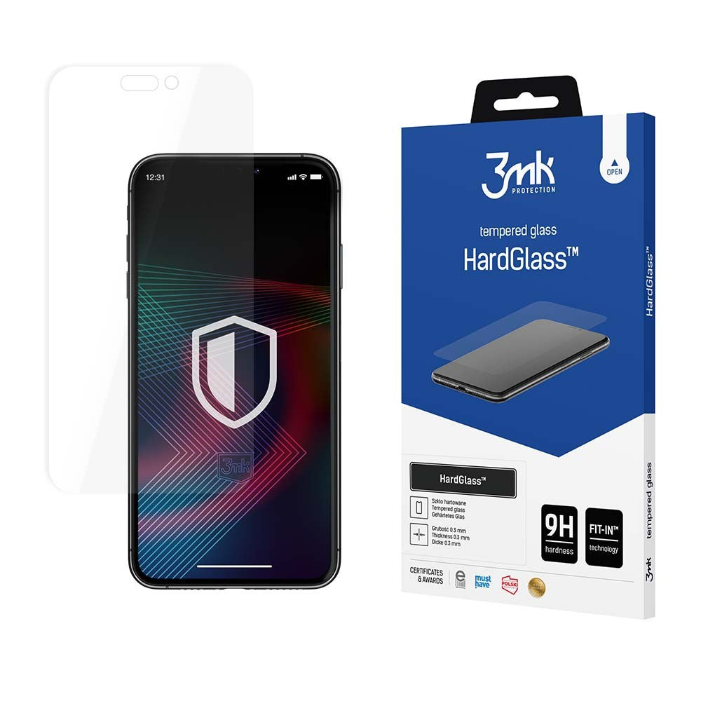 LCD apsauginis stikliukas 3mk Hard Glass Apple iPhone 14 Plus/14 Pro Max