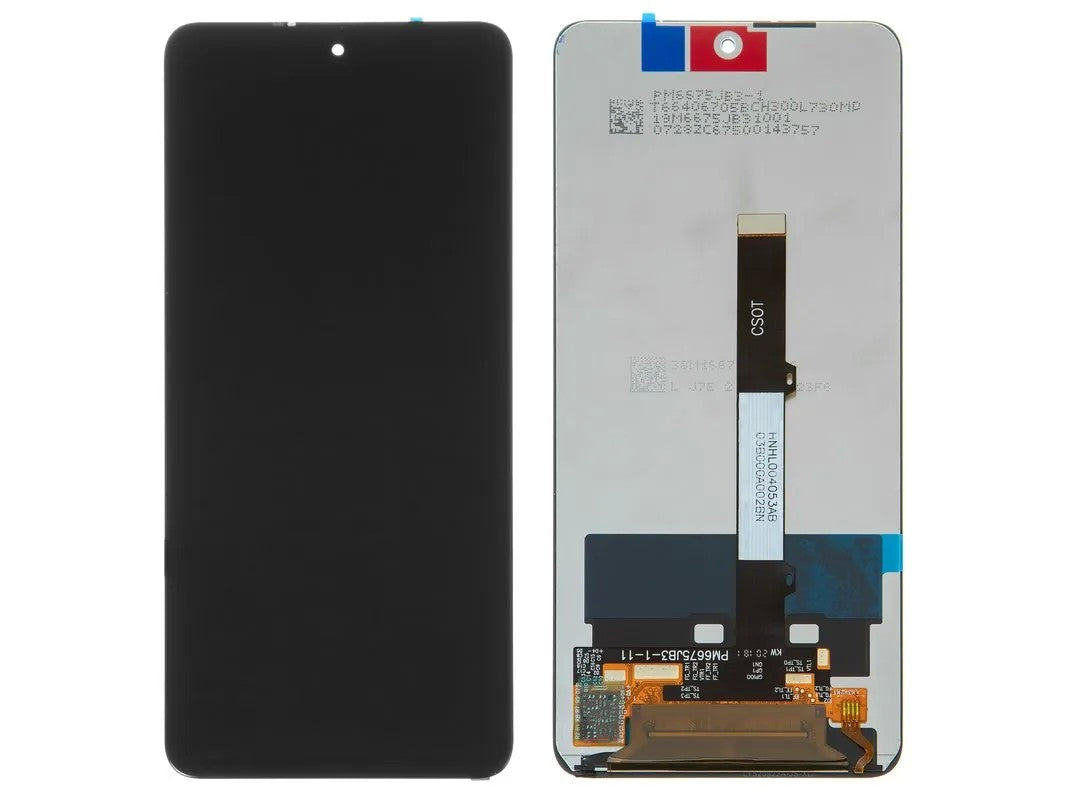 Ekranas Xiaomi Poco X3/Poco X3 NFC/Poco X3 Pro/Mi 10T Lite su lietimui jautriu stikliuku juodas (Refurbished) ORG