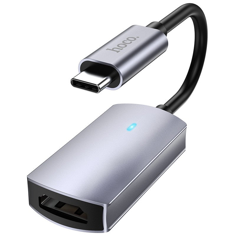 Adapteris Hoco UA20 Type-C to HDMI pilkas