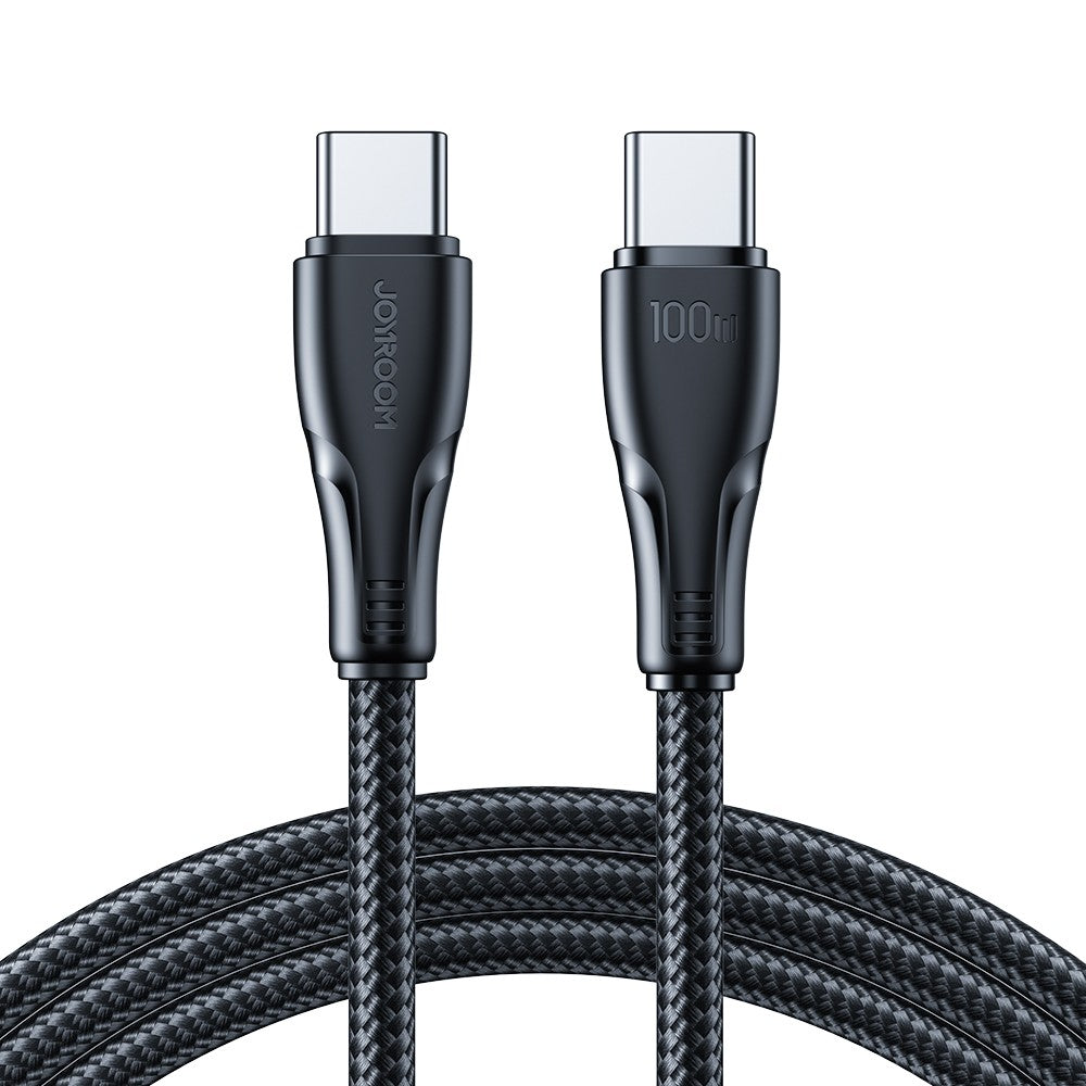 USB kabelis Joyroom S-CC100A11 Type-C to Type-C 100W 1.2m baltas