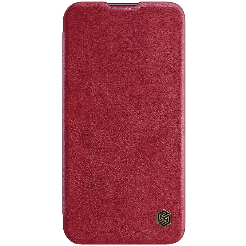 Dėklas Nillkin Qin Pro Leather Samsung A546 A54 5G raudonas