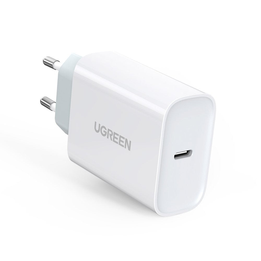Įkroviklis Ugreen CD127 USB-C 30W baltas