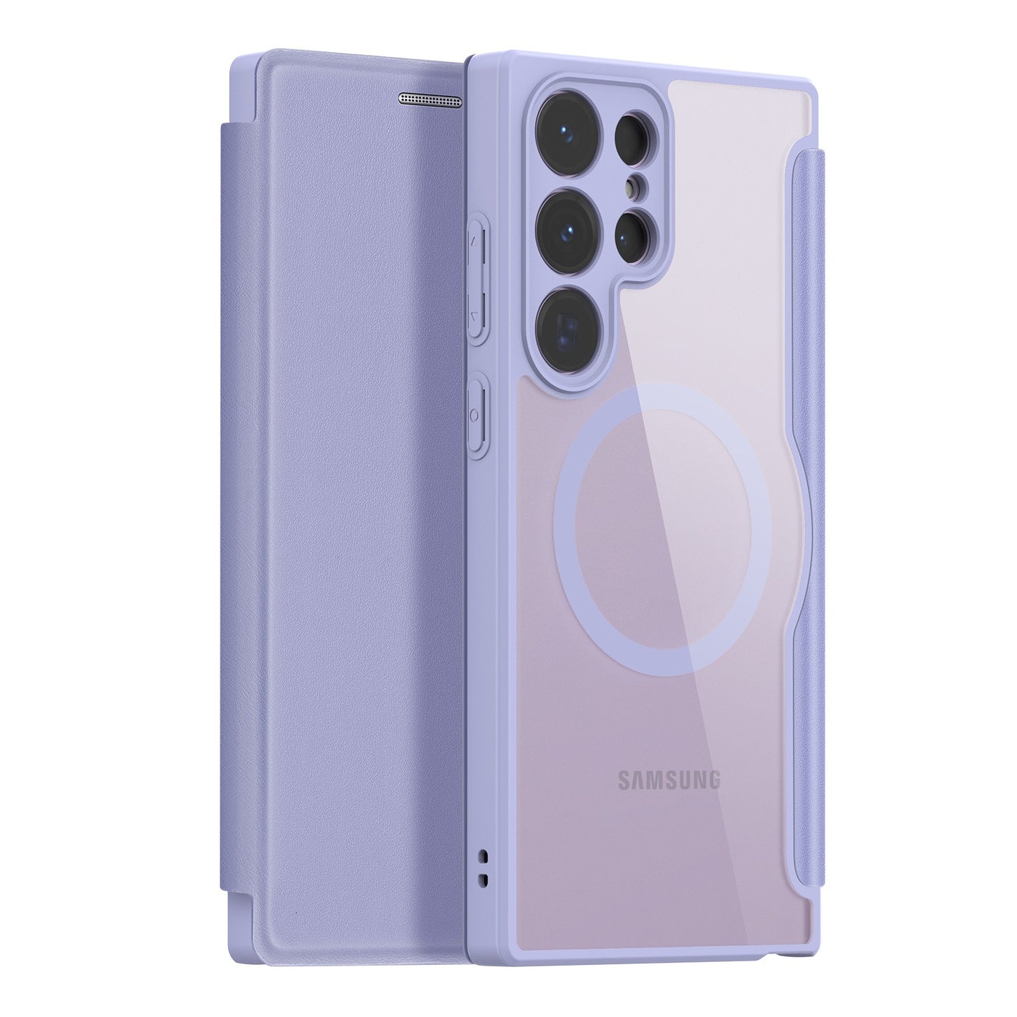 Dėklas Dux Ducis Skin X Pro Samsung S926 S24 Plus mėlynas